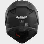 LS2 Motorcycle Adventure Helmet - MX702 Pioneer II Plain (Matt Black)