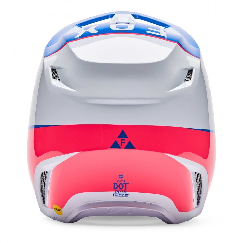 FOX MX | Enduro Helmet - V1 COLLECT (Blue/Pink)