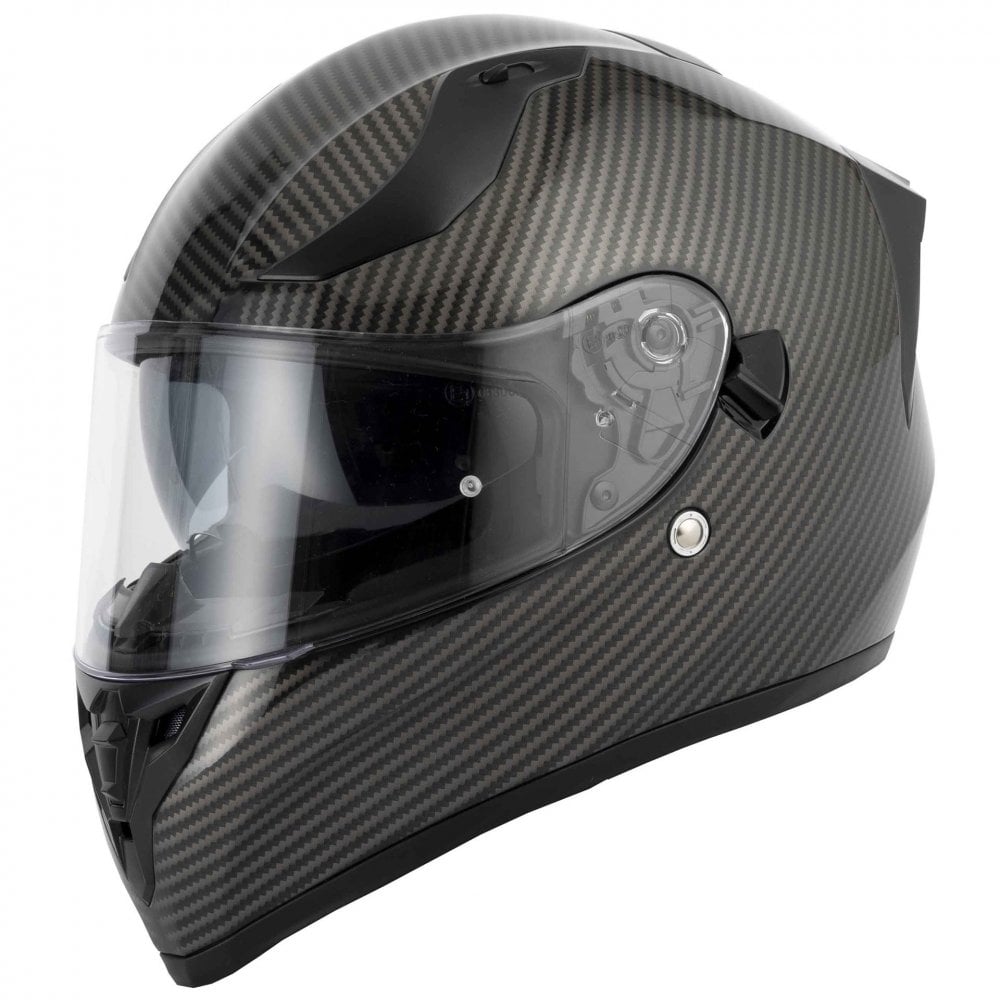 Vcan H128 Venom FCW Motorcycle Helmet (Carbon)