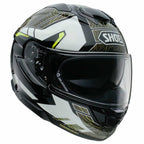 Shoei GT Air 3 Hike TC11 Motorcycle Helmet (White/Gold/Fluo)