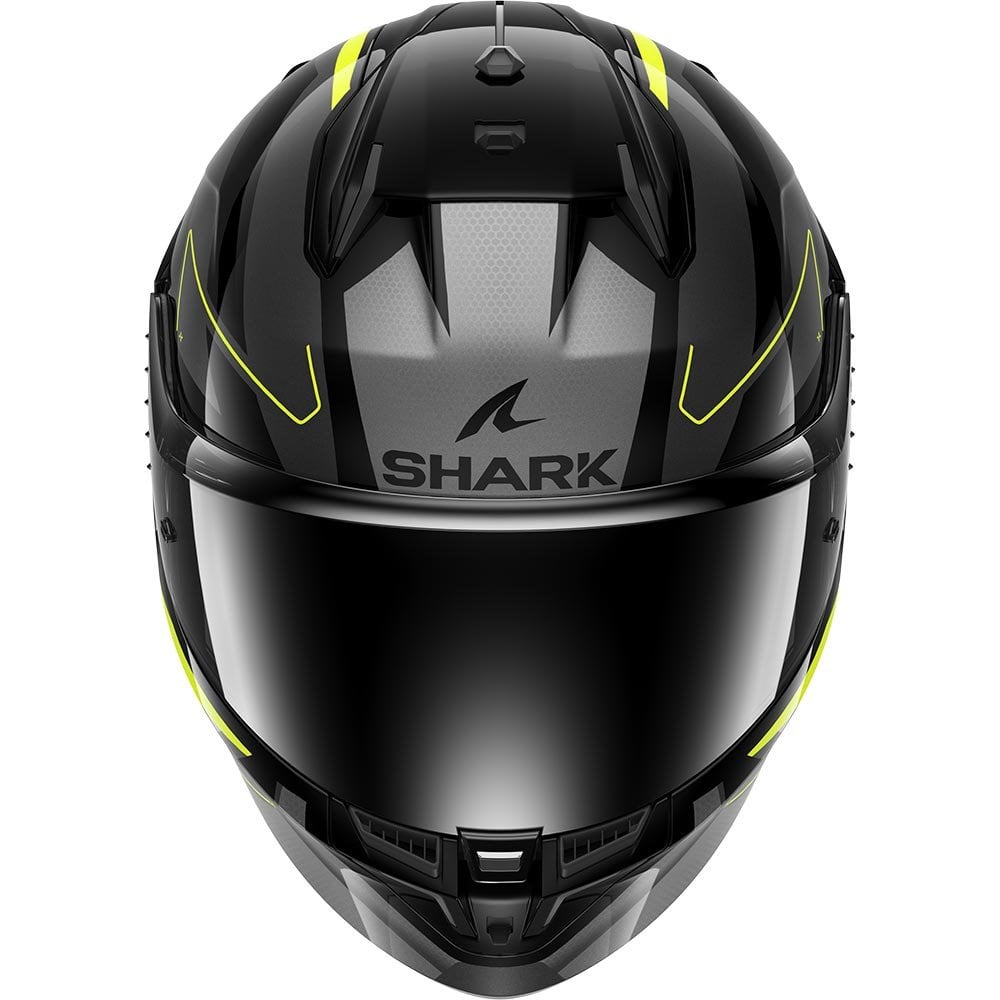Shark D-Skwal 3 Sizler Helmet (Black/Yellow)
