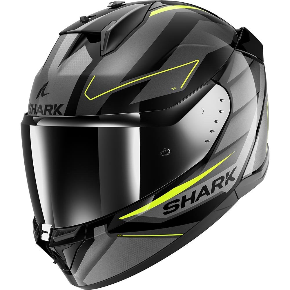 Shark (2025) Helmet - (2206) D-Skwal 3 Sizler - Black/Yellow