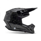 FOX Racing V3 RS Carbon SOLID MX | Enduro Helmet (Gloss Black)