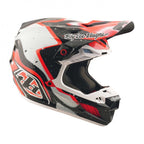 Troy Lee Motocross Helmet - SE5 Carbon MIPS - MEMBRANE (Black/Red/White)