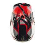 Troy Lee Motocross Helmet - SE5 Carbon MIPS - MEMBRANE (Black/Red/White)