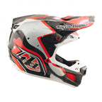 Troy Lee Motocross Helmet - SE5 Carbon MIPS - MEMBRANE (Black/Red/White)