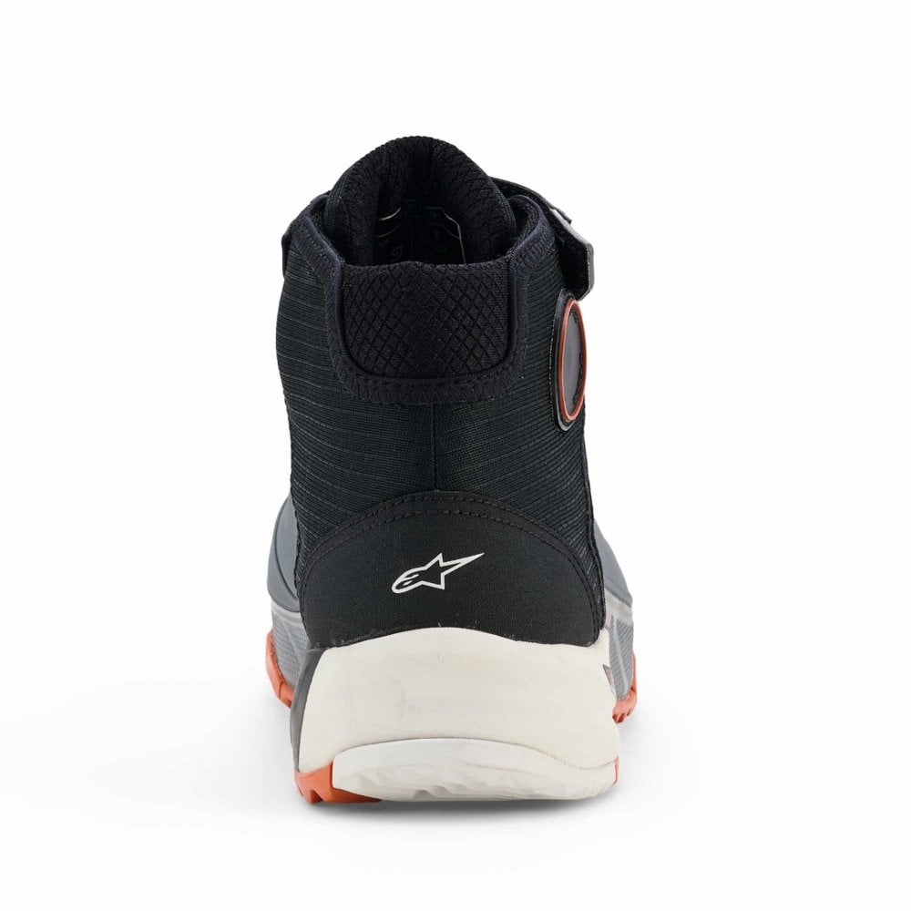 Alpinestars CR-X Drystar Waterproof Motorcycle Adventure Riding Shoes (Black/Dark Grey/Rust)