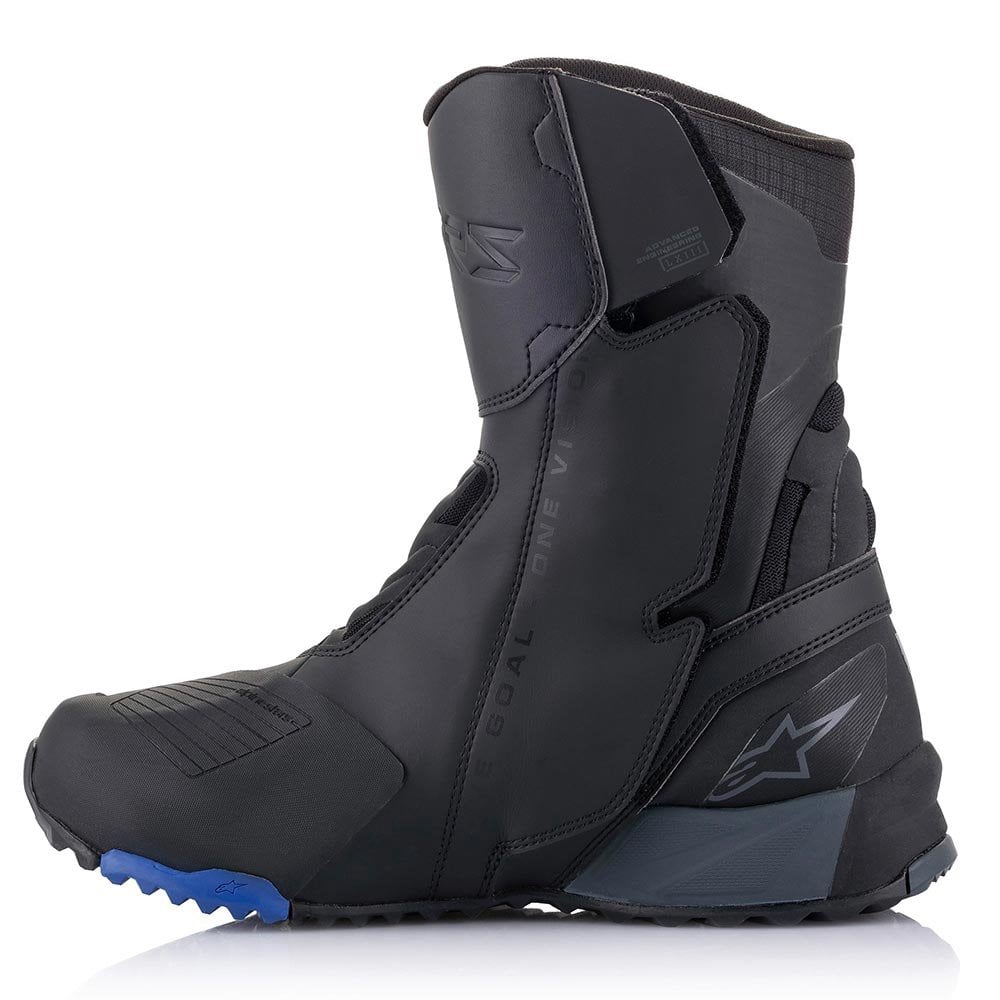 Alpinestars RT-8 Gore-Tex Motorcycle Touring Boots (Black/Blue) **Size 43 Only**