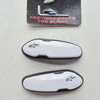 Alpinestars (Boot Spares) Toe Sliders - TPU/Aluminium - Supertech R, SMX Plus, SMX 6, SMX 3, SMX-1R (2015 On) *AS03* (White)