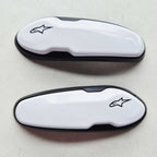 Alpinestars (Boot Spares) Toe Sliders - TPU/Aluminium - Supertech R, SMX Plus, SMX 6, SMX 3, SMX-1R (2015 On) *AS03* (White)
