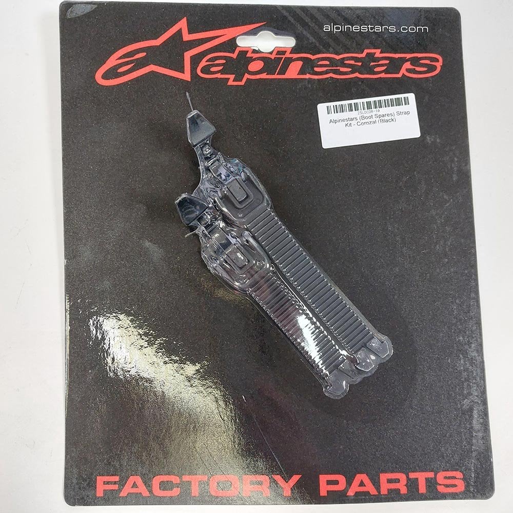 Alpinestars (Boot Spares) Strap Kit - Corozal - Black - x2