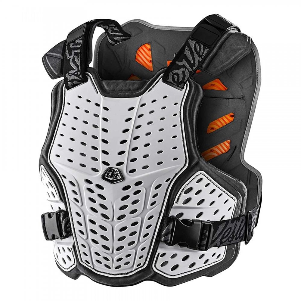 Troy Lee Designs MX | MTB Chest Protector - ROCKFIGHT CE (White)