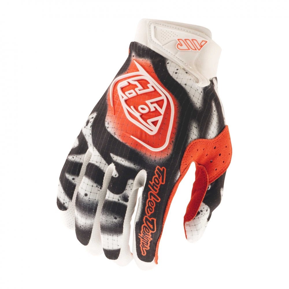 Troy Lee MX | MTB MX Gloves - AIR MEMBRANE (White/Black/Infra Red)