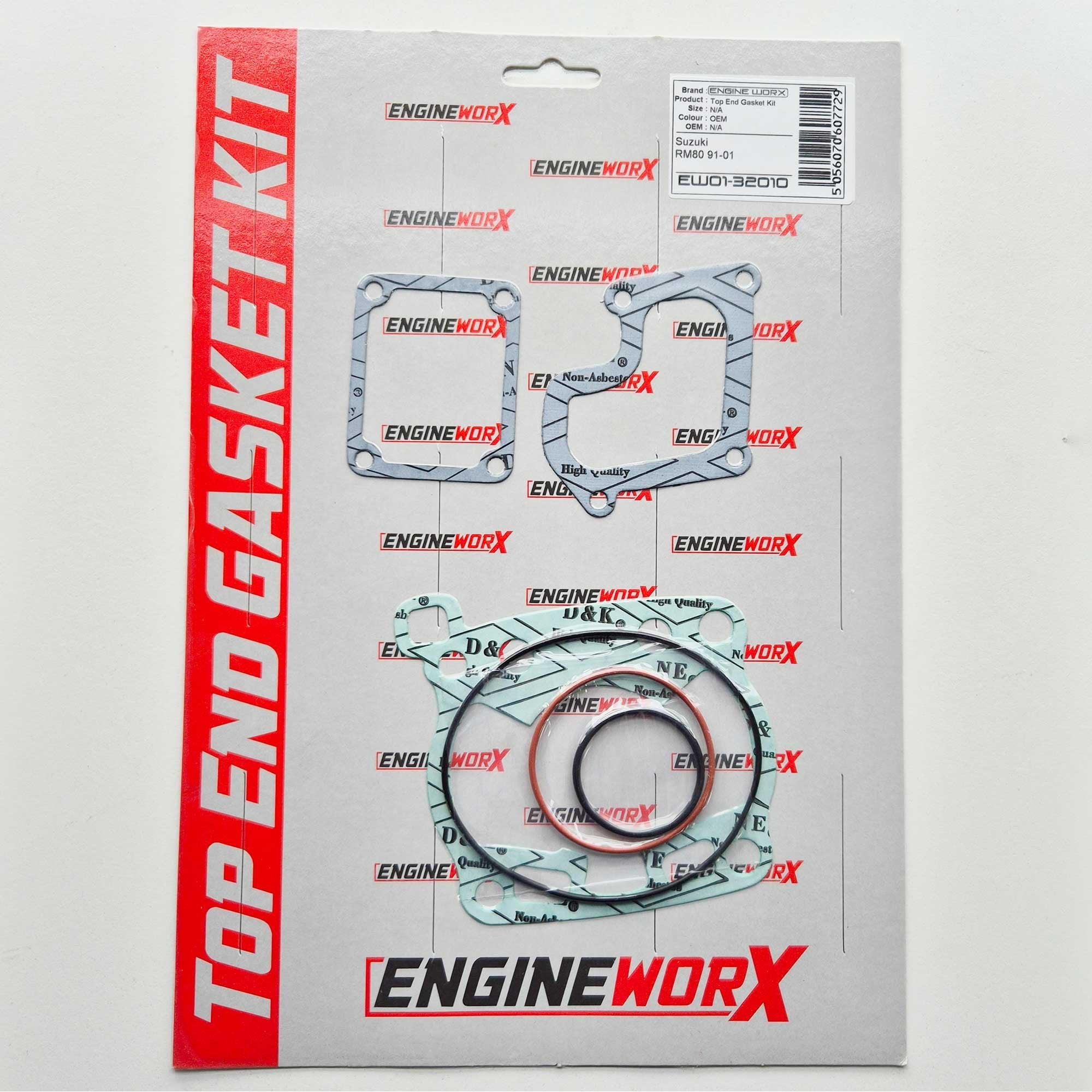 EngineWorx - Top End Gasket Kit - RM80 91-02