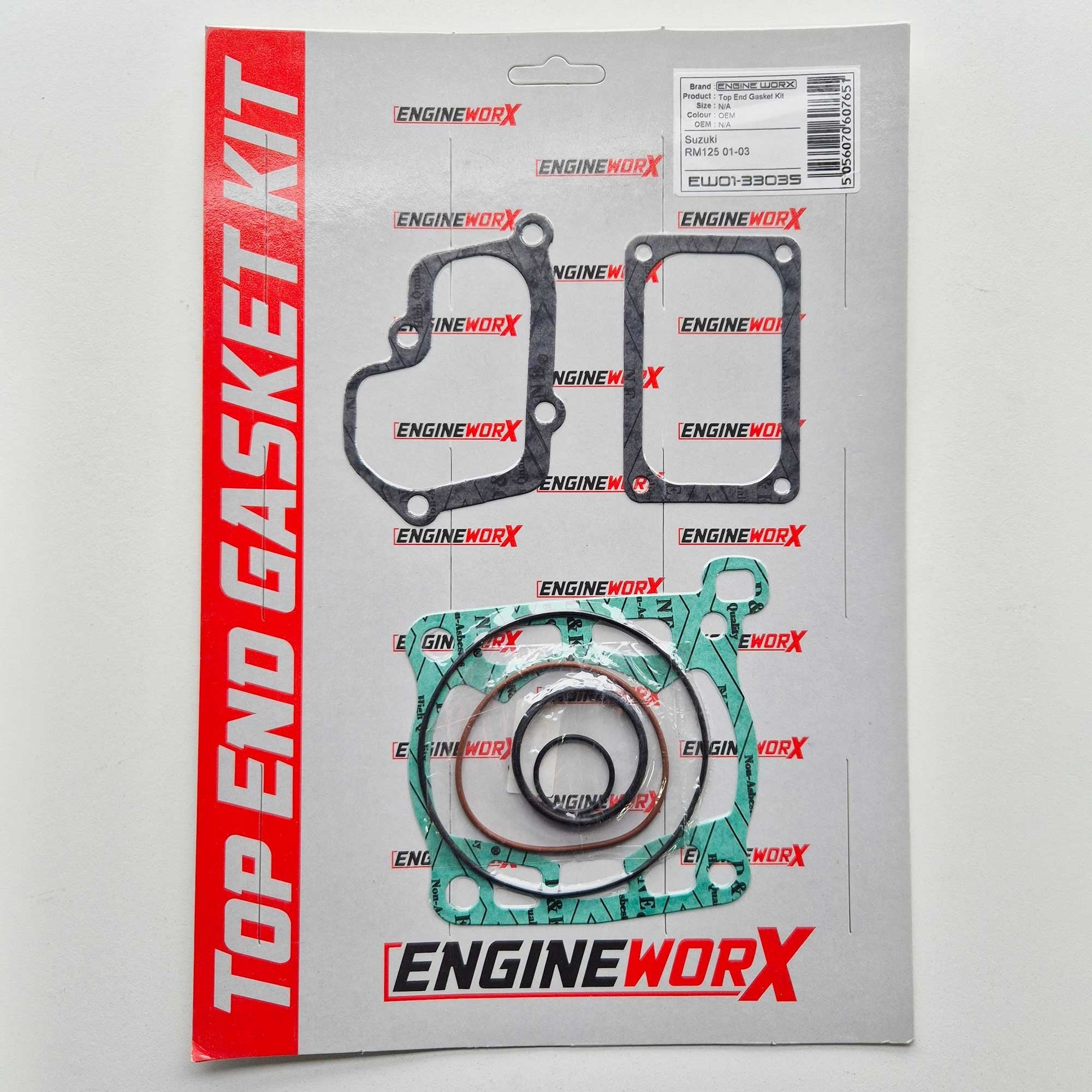 EngineWorx - Top End Gasket Kit - RM125 01-04