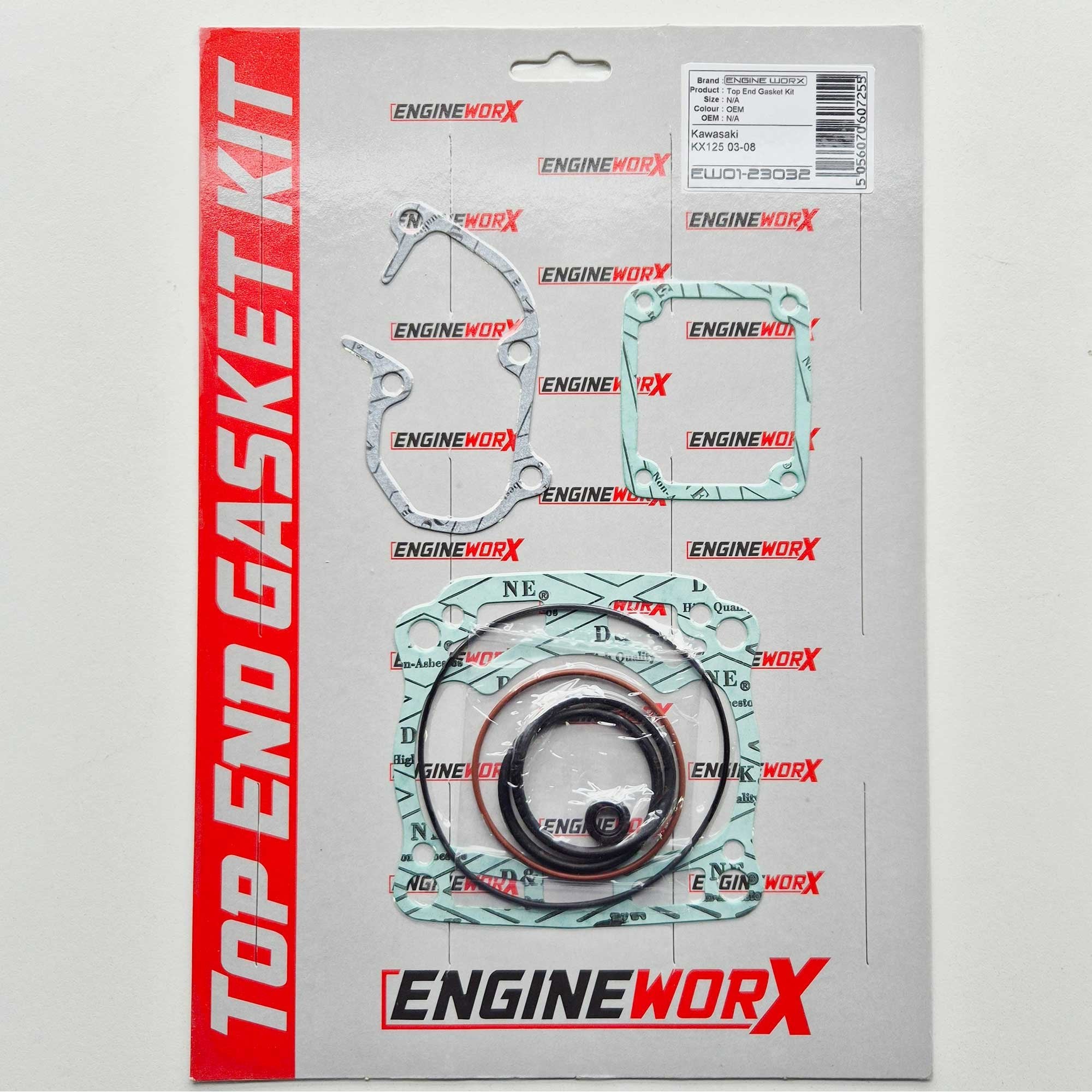 EngineWorx - Top End Gasket Kit - KX125 03-09