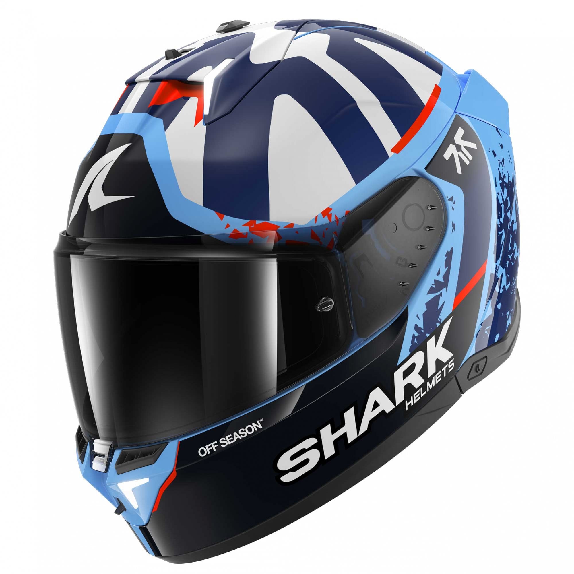 Shark (2026) Helmet - Skwal I3 Fernandez Blue/Blue/White