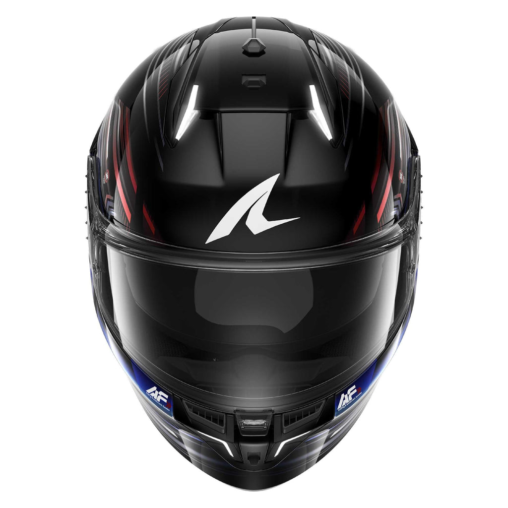 Shark (2026) Helmet - Skwal I3 Light Blur Black/Red/Blue
