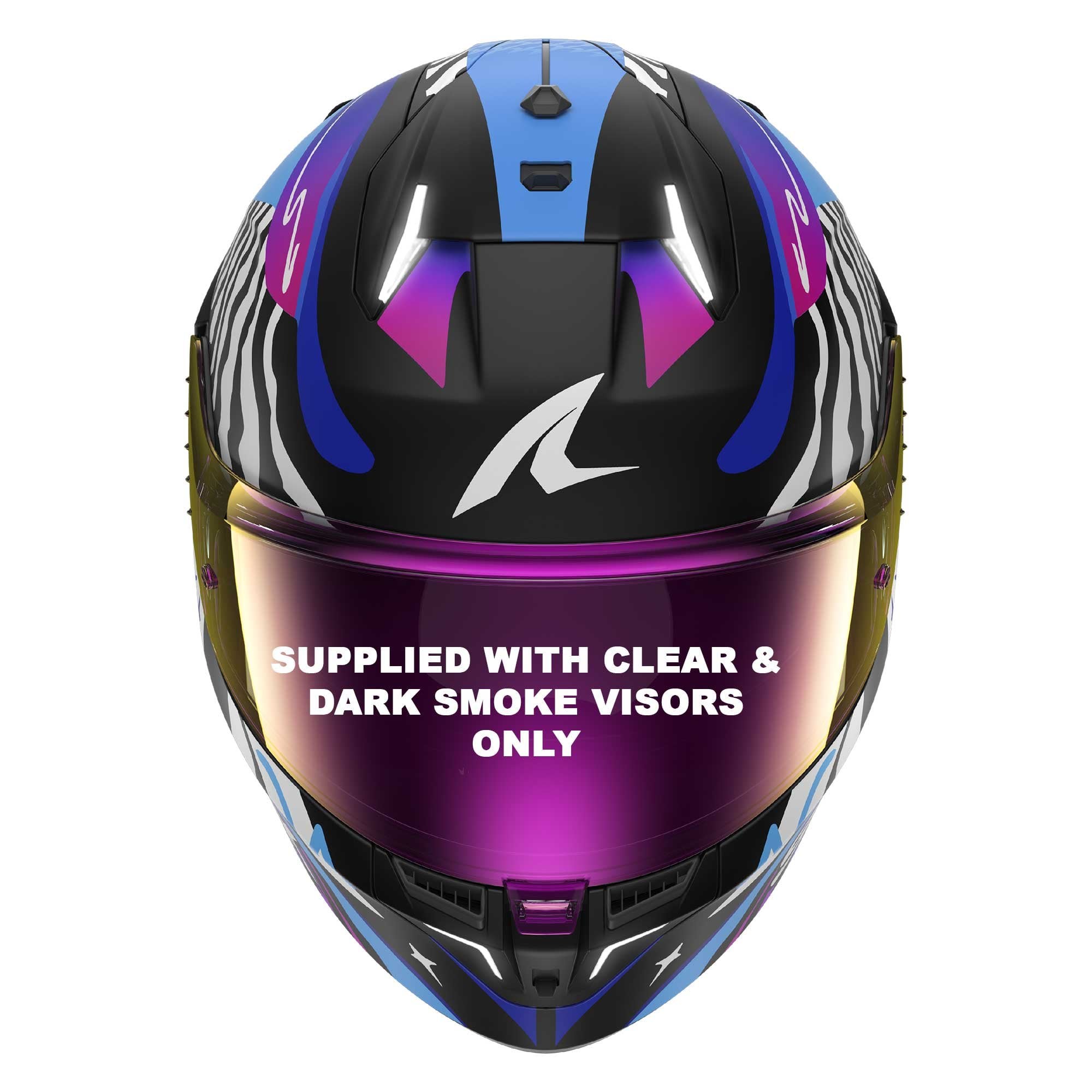 Shark (2026) Helmet - Skwal I3 Speed Fancy Black/White/Blue