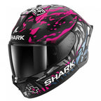 Shark Skwal Cup Replica Redding Motorcycle Helmet (Matt Black/Violet/Blue)