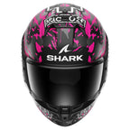 Shark Skwal Cup Replica Redding Motorcycle Helmet (Matt Black/Violet/Blue)