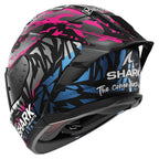 Shark Skwal Cup Replica Redding Motorcycle Helmet (Matt Black/Violet/Blue)
