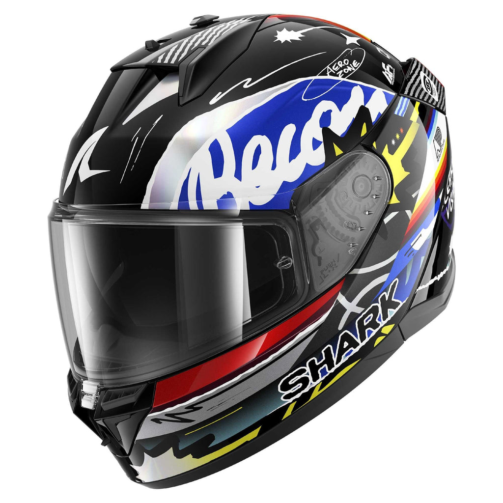 Shark D-Skwal 3 Streetrush Helmet (Black/Blue)