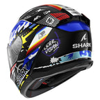 Shark D-Skwal 3 Streetrush Helmet (Black/Blue)