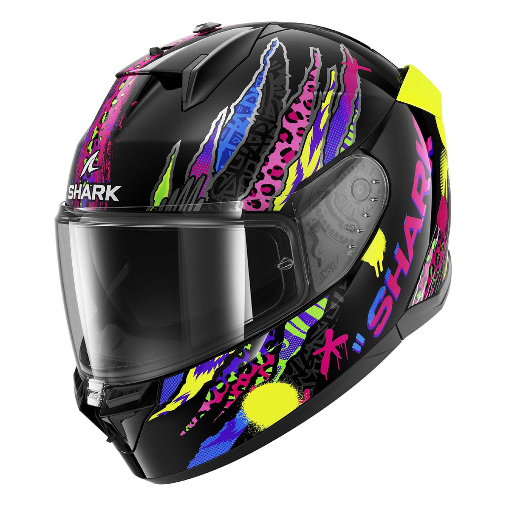 Shark (2026) Helmet - D-Skwal 3 Fawn Black/Violet/Yellow