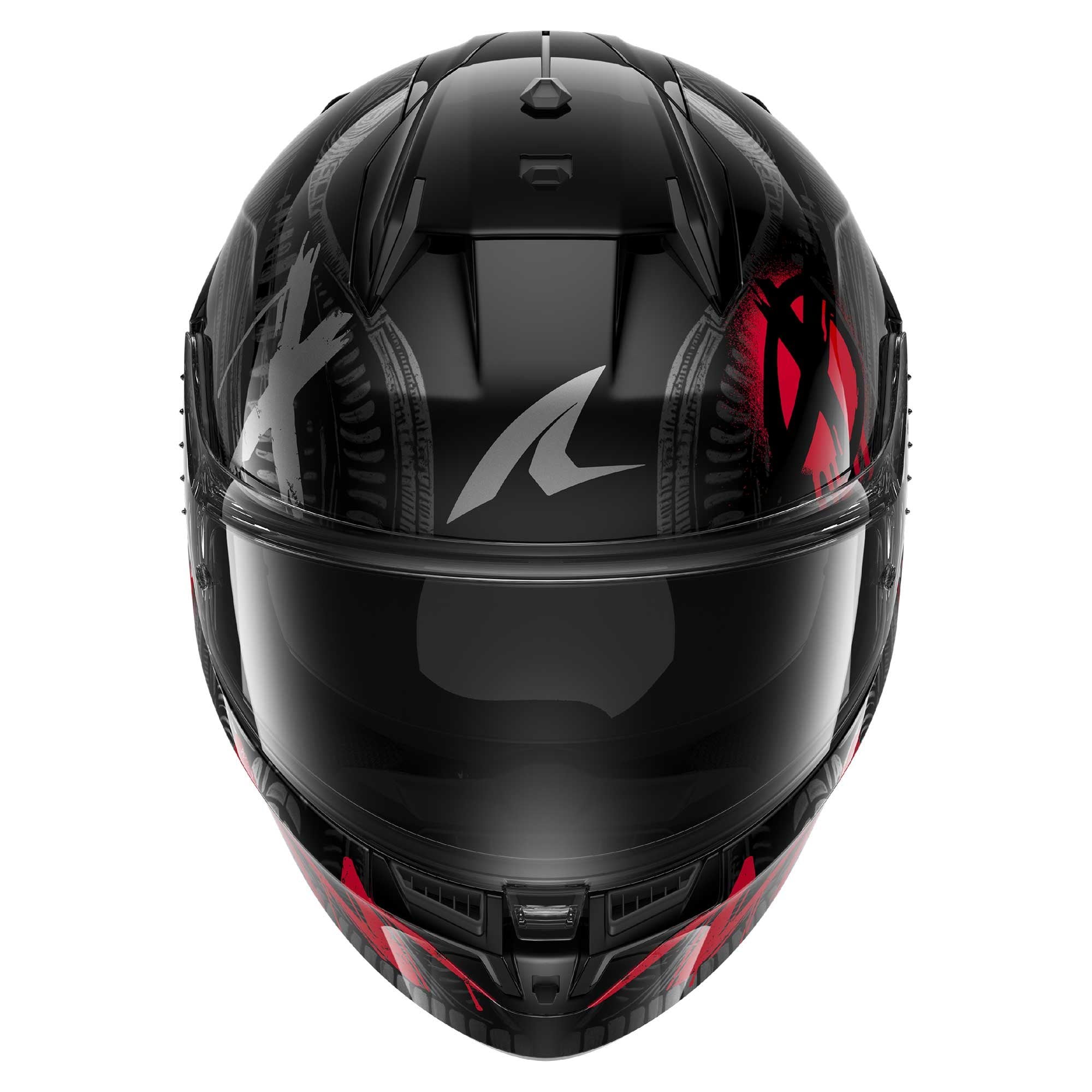 Shark (2026) Helmet - D-Skwal 3 Shiever Black/Anthracite/Red