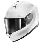 Shark D-Skwal 3 SP Lyne Helmet (White/Silver/Silver)