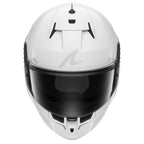 Shark D-Skwal 3 SP Lyne Helmet (White/Silver/Silver)