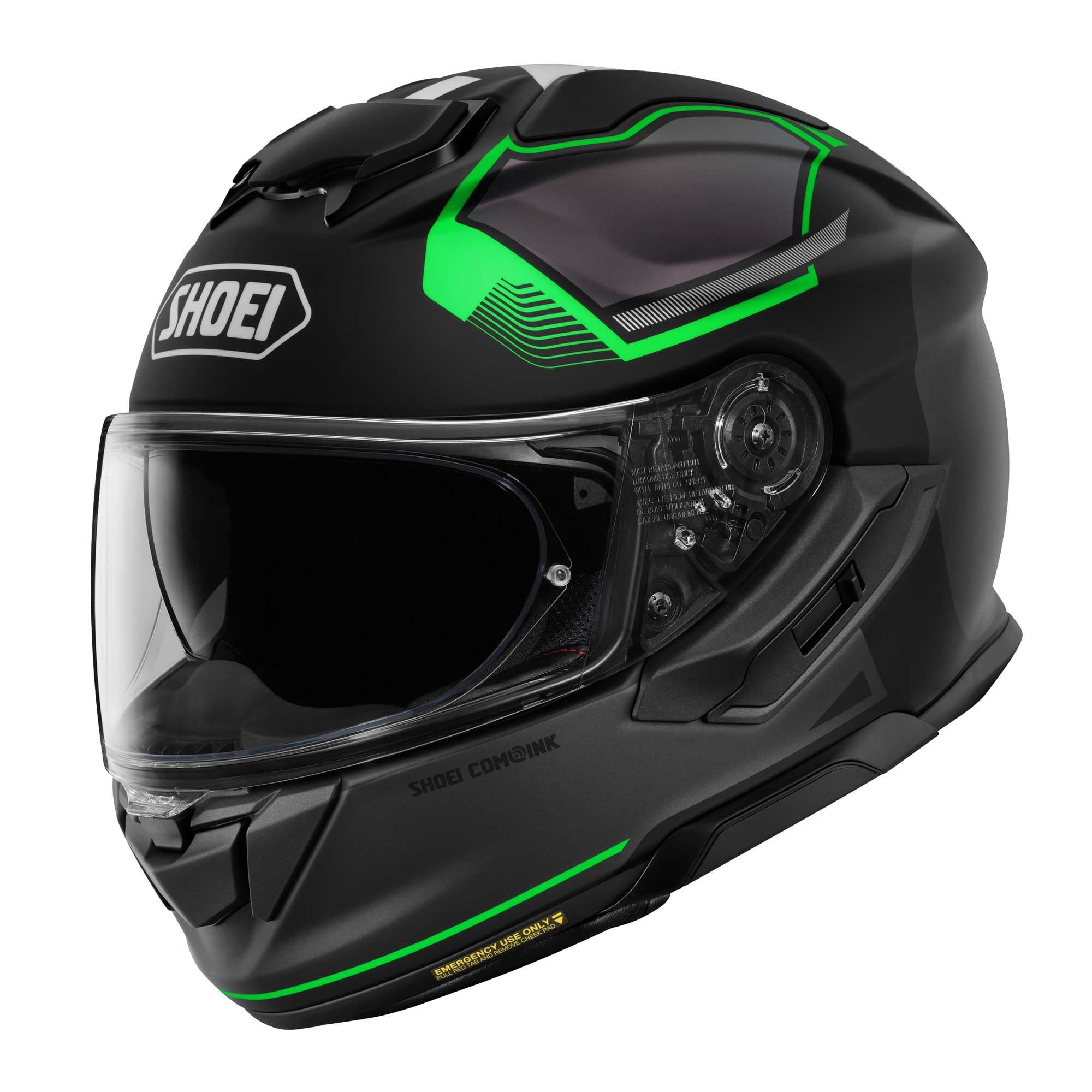Shoei (2026) Helmet - GT Air 3 (2206) Mike TC-4 Green/Black (Matte)