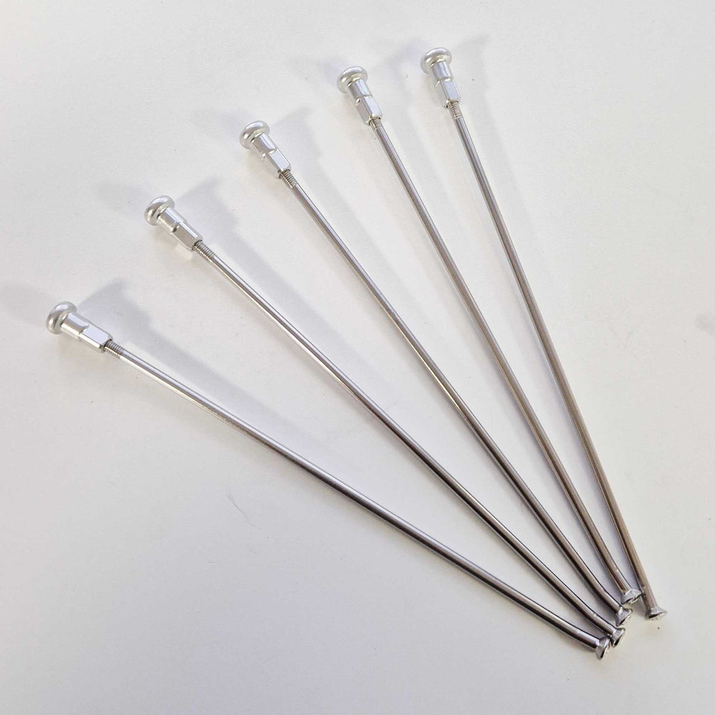 Haan Spokes (x5) - Fit all Haan MX Hubs With 19” Rear Rim (inc 8gx.300 Alloy Nipples)