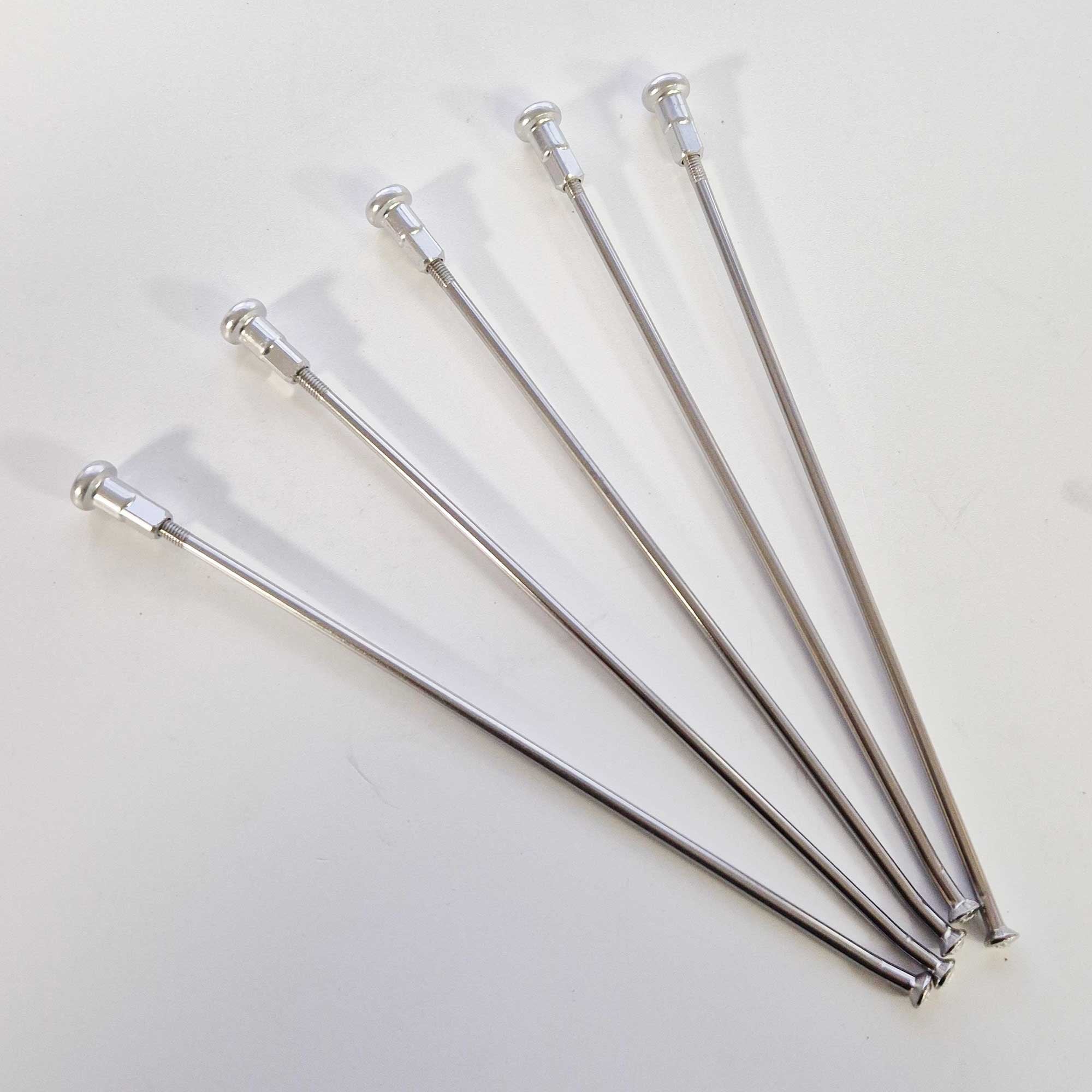 Haan Spokes (x5) - Fit all Haan MX Hubs With 19” Rear Rim (inc 8gx.300 Alloy Nipples)