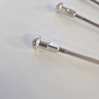 Haan Spokes (x5) - Fit all Haan MX Hubs With 19” Rear Rim (inc 8gx.300 Alloy Nipples)