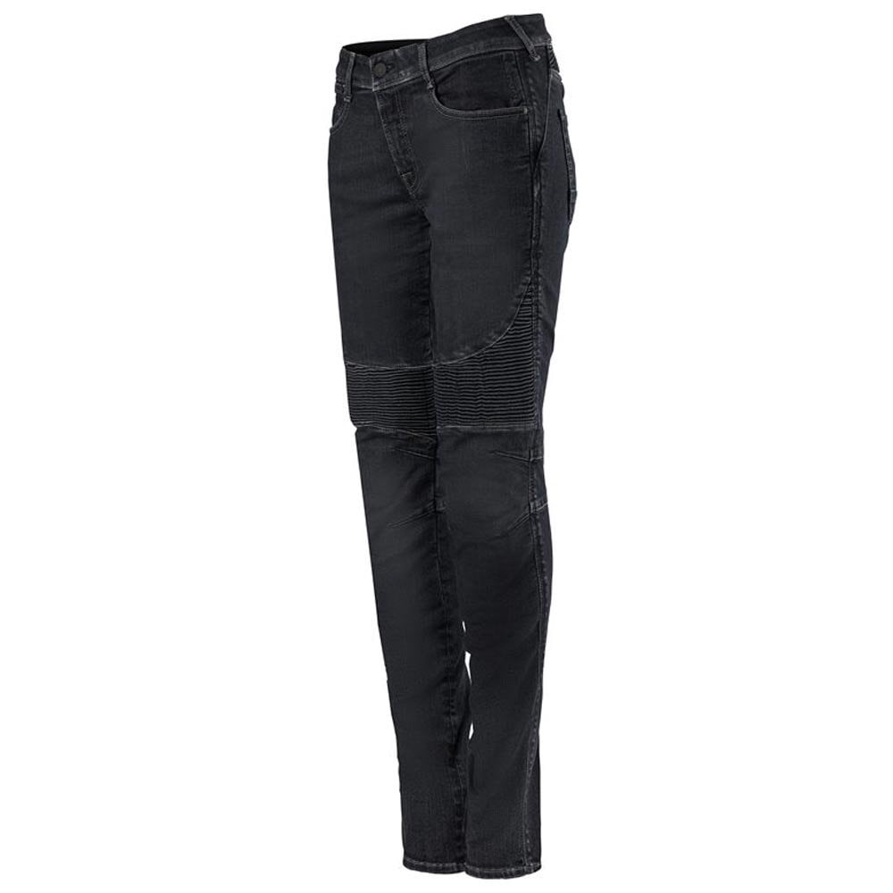 Alpinestars Callie Women's Denim Riding Jeans (Black Waxed)