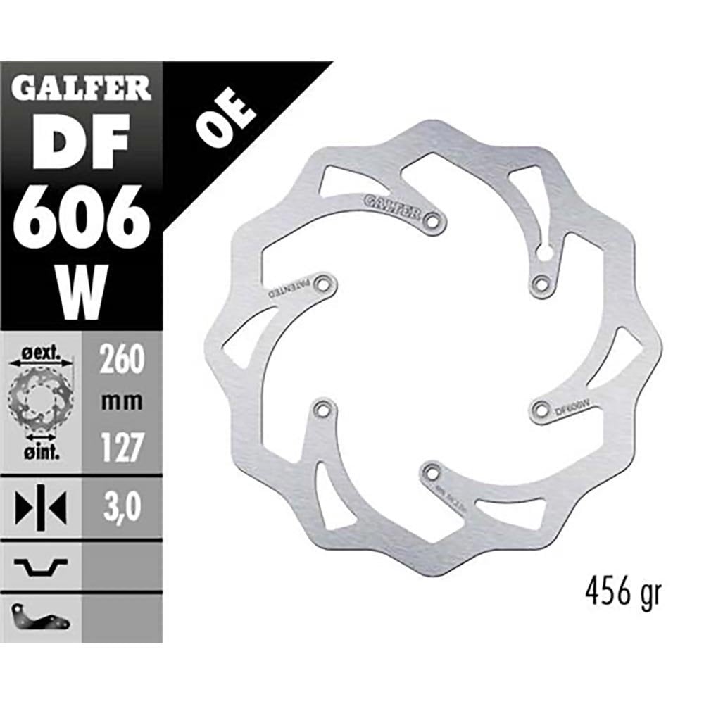 Galfer - Brake Disc (Front) - WAVY - KTM SX/SXF 125-450 96-27, EXC/EXCF 125-625 98-27, Husqvarna 125-650 14-27, Gas Gas 125-500 21-27, Beta 2T 125-300RR 13-27, 4T 350-520 13-27, 250 X-TRAINER 19-27, 300 X-TRAINER 15-27, Triumph 24-27