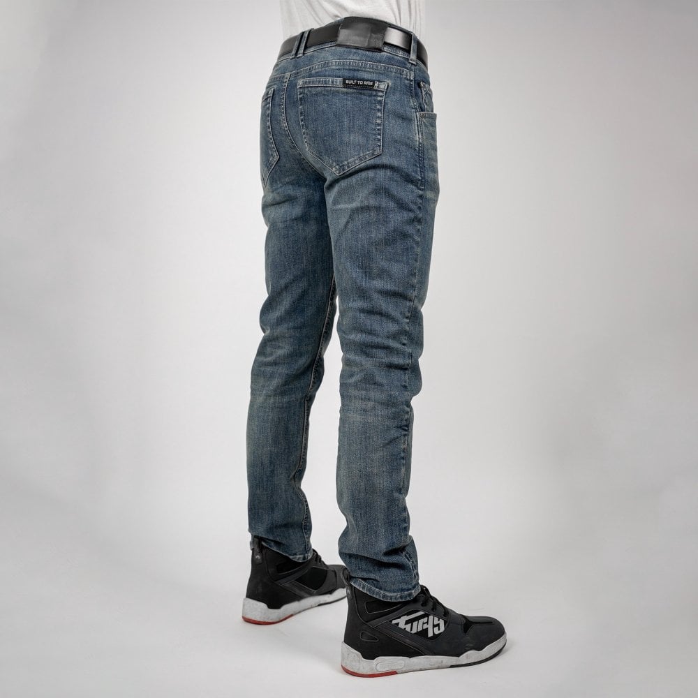 Bull-It Ajax (AA) STRAIGHT Jeans (Steel Blue) - Regular
