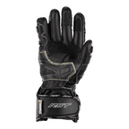 RST Motorcycle Race | Road Leather Gloves - Tractech Evo CE (Black)
