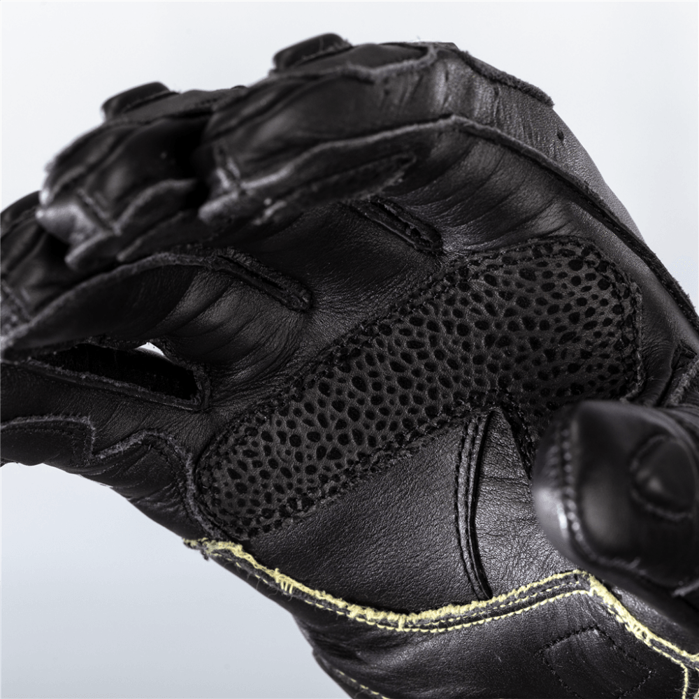 RST Motorcycle Race | Road Leather Gloves - Tractech Evo CE (Black)