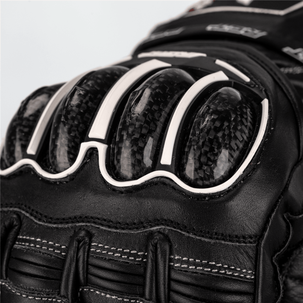 RST Motorcycle Race | Road Leather Gloves - Tractech Evo CE (Black)