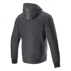 Alpinestars Radium Tech Motorcycle Hoodie Urban Textile Jacket (Black/White)
