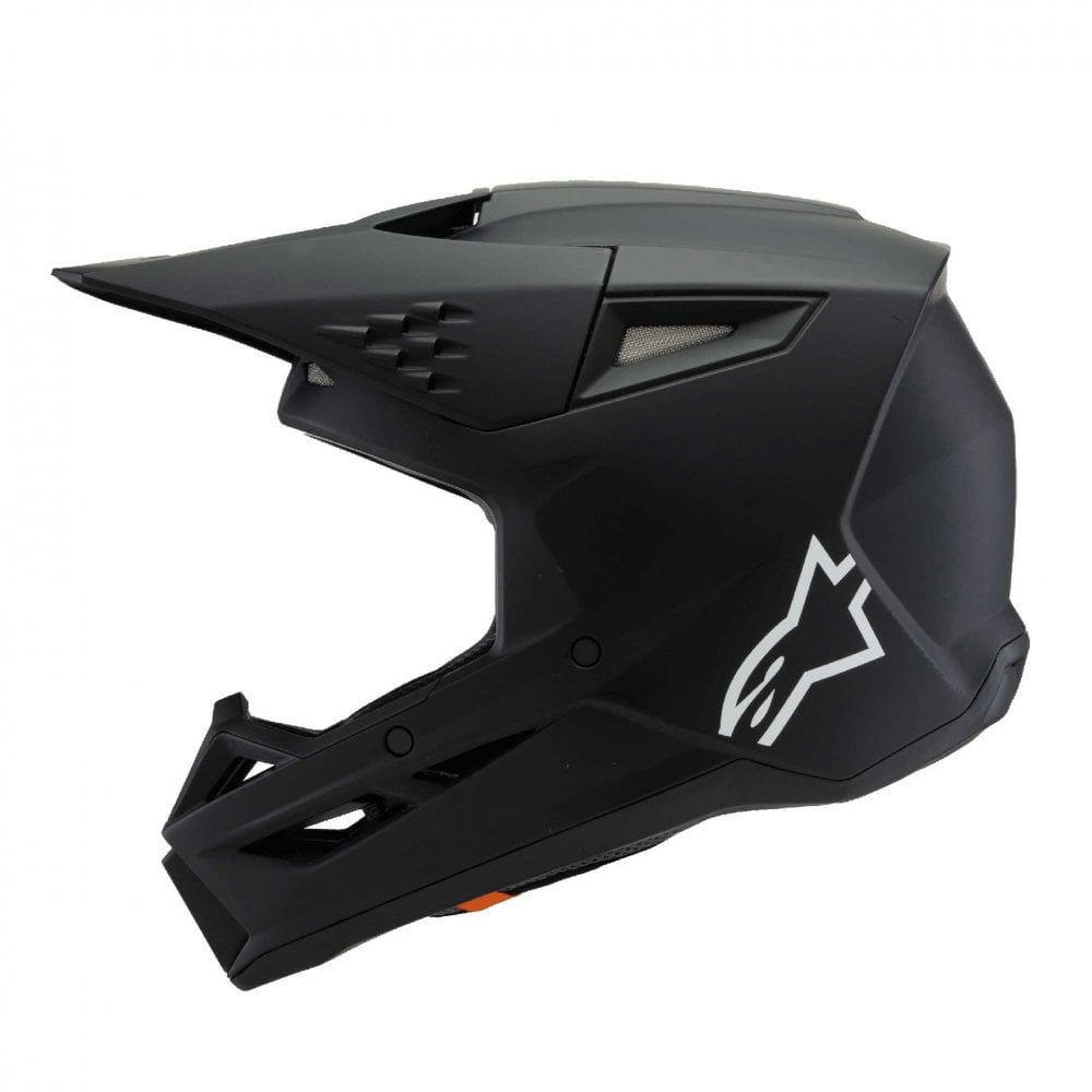 Alpinestars (MX26) Youth Helmet - S-M3 Solid ECE06 (Black Matt)
