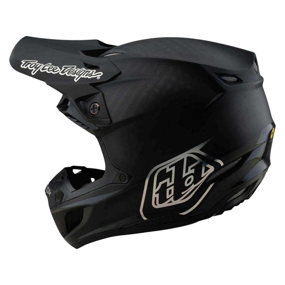 Troy Lee MX | Enduro Helmet - SE5 Carbon MIPS Mono (Black)