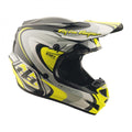 Troy Lee Motocross Helmet - GP Pro MIPS - CROSSOVER (Grey/Black/Flo Yellow)