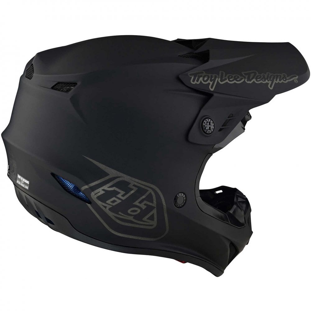 Troy Lee Motocross Youth Helmet - GP MONO (Black)