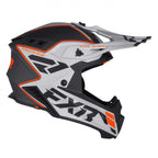 FXR (MX26) Helmet - Helium CARBON (Orange/Silver)