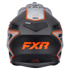 FXR (MX26) Helmet - Helium CARBON (Orange/Silver)