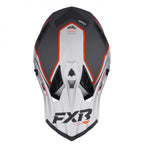 FXR (MX26) Helmet - Helium CARBON (Orange/Silver)